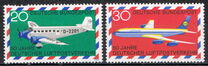 [The 50th Anniversary of the German Airmail, τύπος OD]