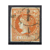 [Queen Isabella II - Colored Paper, type O1]