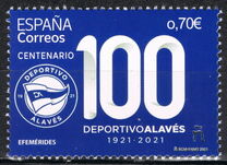 [The 100th Anniversary of the Deportivo Alaves Sports Club, type HER]