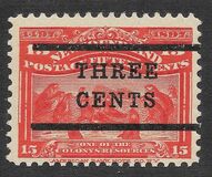 [No. 61, 63, 64 Surcharged, type CE1]