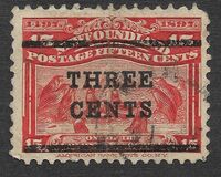 [No. 61, 63, 64 Surcharged, type CE2]