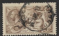 [King George V - No.141-143 With New Drawing, type CC7]