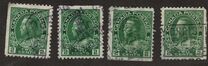 [King George V in Admiral Uniform - New Colors and Values, type AD9]