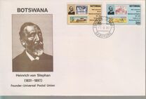 [The 150th Anniversary of the Birth of Heinrich von Stephan (Founder of Universal Postal Union), тып JB]