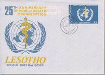 [The 25th Anniversary of World Health Organization, प्रकार DP]