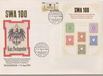 [The 100th Anniversary of Colonization of Southwest Africa by Germany, type KO]