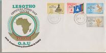 [The 10th Anniversary of O.A.U. - Previous Issues Overprinted "O.A.U. 10th Anniversary Freedom in Unity", प्रकार DQ]