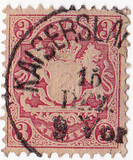 [Coat of Arms - Diamond Width in Watermark 14-15mm, 类型 D13]