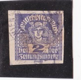 [Newspaper Stamps - Thin White Paper, 类型 XBN]