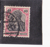 [Germania - Inscription "REICHSPOST", type J8]