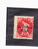[Postage Stamps from Bayern Overprinted "Deutsches Reich", type AF]