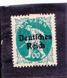 [Postage Stamps from Bayern Overprinted "Deutsches Reich", type AF1]