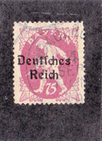 [Postage Stamps from Bayern Overprinted "Deutsches Reich", type AF2]
