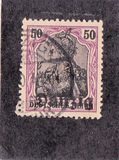 [German Stamps Overprinted "Danzig", type A6]