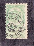 [As 1893 issue but no print between stamp and coupon, Tipe AN2]