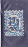 [Standing lion Stamps of 1917 & 1919 Surcharged, type V3]
