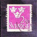 [King Gustaf VI Adolf of Sweden & Tree Crowns - Without Imprint, type BM19]