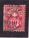 [Helvetia - Cross & Shield - Fiber Paper, प्रकार L4]
