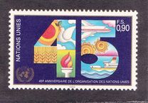 [The 45th Anniversary of UN, type FE]