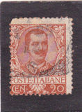 [Definitives - Eagle with Coat of Arms - Victor Emmanuel III, 1869-1947, type AK1]
