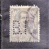 [Definitives - Eagle with Coat of Arms - Victor Emmanuel III, 1869-1947, type AK4]