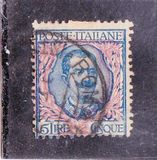 [Definitives - Eagle with Coat of Arms - Victor Emmanuel III, 1869-1947, type AL1]