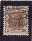 [Emperor Franz Josef I, 1830-1916 - Value in "Heller" - Without Varnish Bars, Numerals in Black, тип Q5]