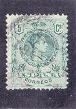 [King Alfonso XIII - Blue Control Numbers on Backside, 類型 BG1]