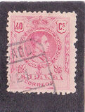 [King Alfonso XIII - Blue Control Numbers on Backside, 類型 BG7]