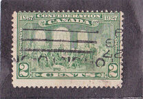 [The 60th Anniversary of the Founding of the Dominion of Canada, Inscription: "1867 Confederation 1927", 類型 AS]