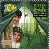 [The 100th Anniversary of the Cyprus Scouts Association - Surcharged, סוג AOO1]