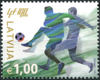 [The 100th Anniversary of the Latvian Football Association, प्रकार AHP]