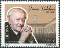 [The 100th Anniversary of the Birth of Jonas Kubilius, 1921-2010, type AMP]