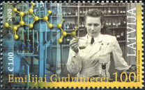 [The 100th Anniversary of the Birth of Emilija Gudriniece, 1920-2004, 类型 AGZ]