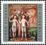 [Millstätter Lenten Cloth - Adam and Eve, type DUW]