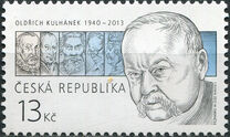 [The Tradition of Czech Stamp Design - Oldřich Kulhánek, 1940-2013, Вид AEO]