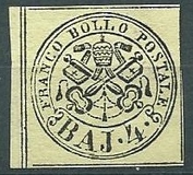 [Coat of Arms - Black Print on Colored Paper, type E]