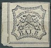 [Coat of Arms- Black Print on Colored Paper, type I]