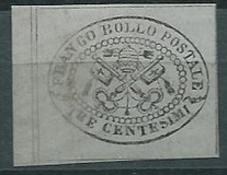 [Coat of Arms - Black Print on Colored Glazed Paper, type M]