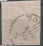 [King Victor Emmanuel II - Printed on Coloured Paper, type B2]