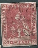 [Lion of Toscany - Printed on White Paper, Different Watermark, type A15]