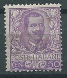 [Definitives - Eagle with Coat of Arms - Victor Emmanuel III, 1869-1947, type AK5]
