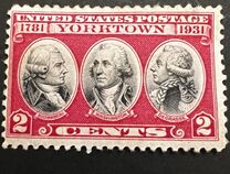 [Surrender of Cornwallis at Yorktown, typ HV2]