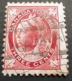 [Queen Victoria - Maple Leaf in Corners, Tip P3]