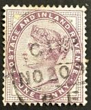 [Queen Victoria - Inscription "POSTAGE AND INLAND REVENUE", type AI]