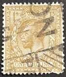 [King George V, 1865-1935 - New Watermark, тип CB9]