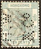 [Queen Victoria - Surcharged, type B5]