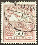 [Turul over Crown of Saint Stephen - New Watermark, tegund F43]