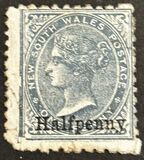 [Queen Victoria - Not Issued Stamps Surcharged in Black, type K7]