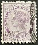[Queen Victoria - Inscription "NEW ZEALAND - POSTAGE & REVENUE", 类型 L]